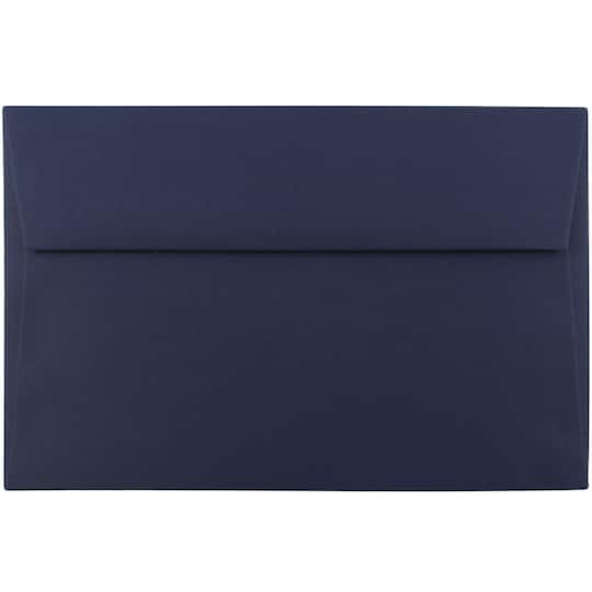 JAM Paper A9 Navy Blue Premium Invitation Envelopes